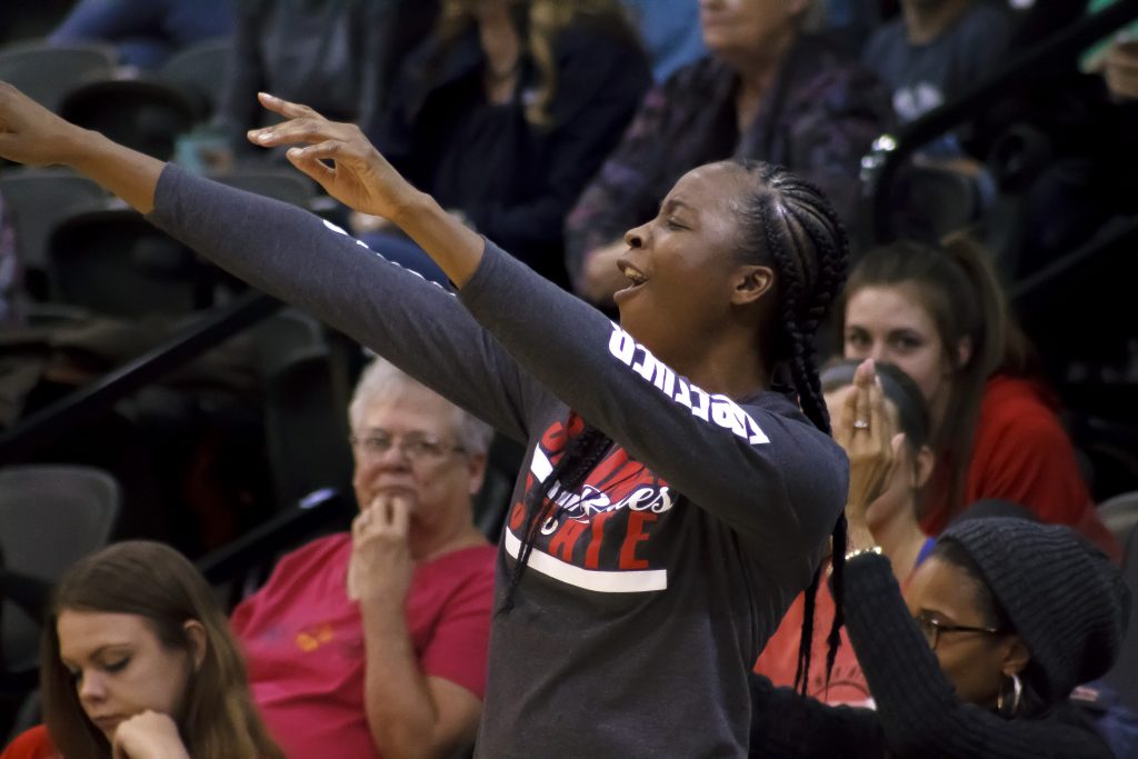 WNBA Champion Simon Edwards Visits Seminole State