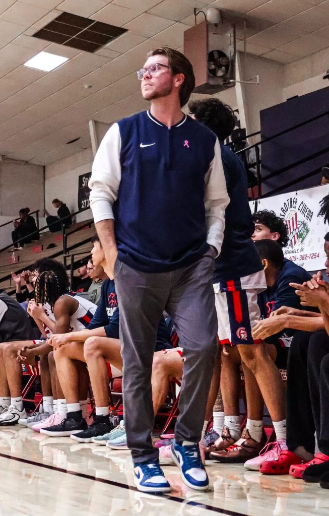 Pictured is newly named Seminole State College Men’s Basketball Head Coach Austin Bogle.